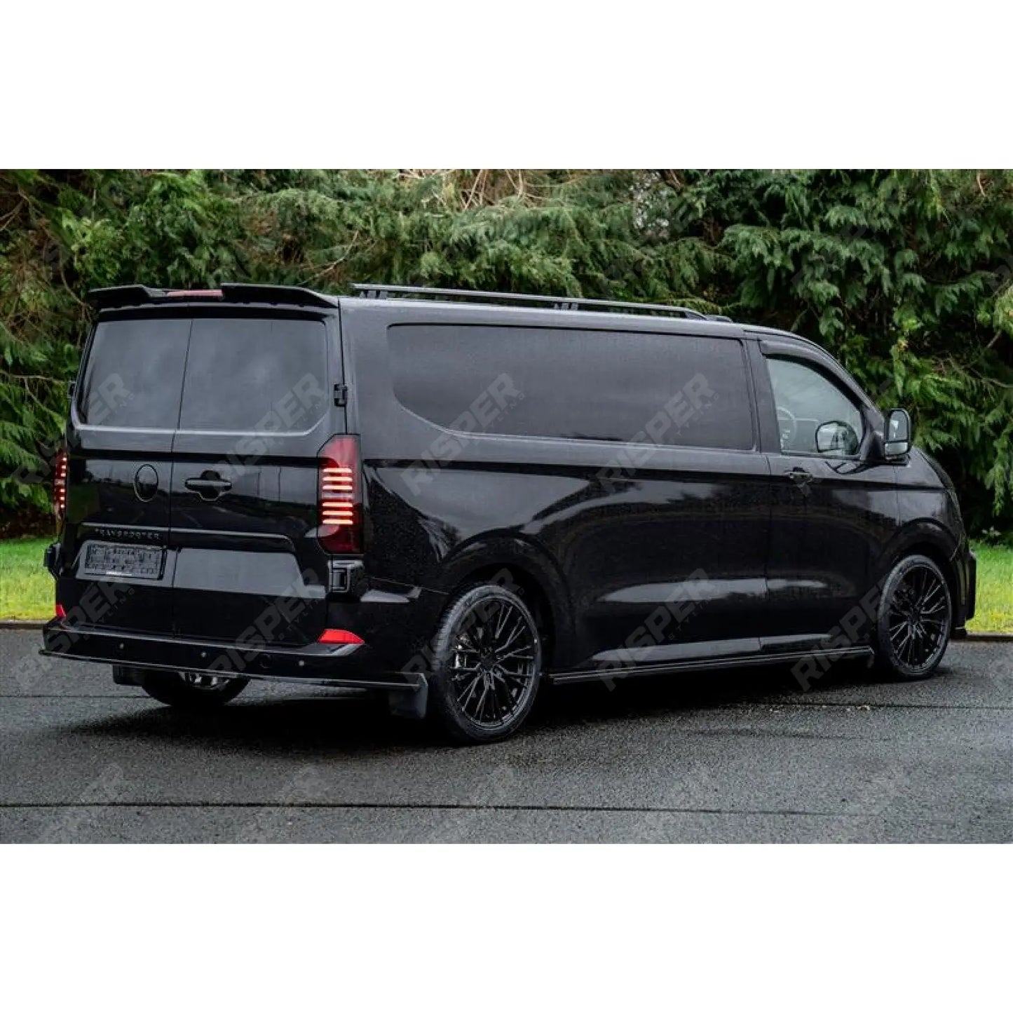 Ridge KN12 Gloss Black 6X120 20 Inch Alloys With Tyre & TPMS Package 245/40/20