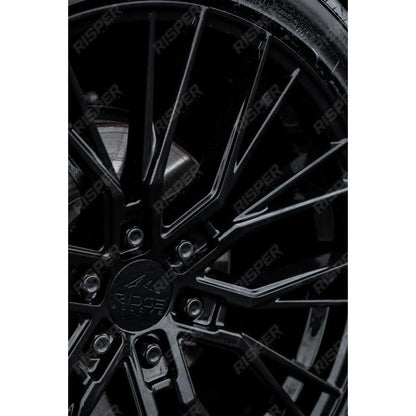 Ridge KN12 Gloss Black 6X120 20 Inch Alloys With Tyre & TPMS Package 245/40/20