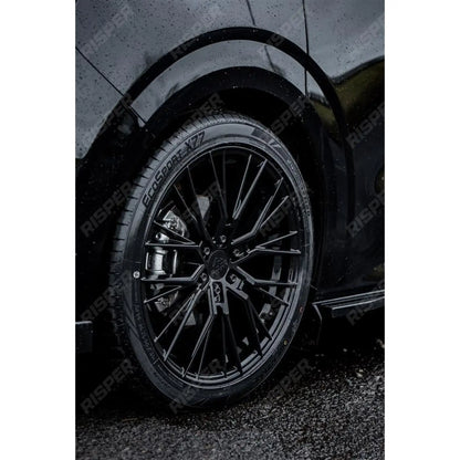 Ridge KN12 Gloss Black 6X120 20 Inch Alloys With Tyre & TPMS Package 245/40/20