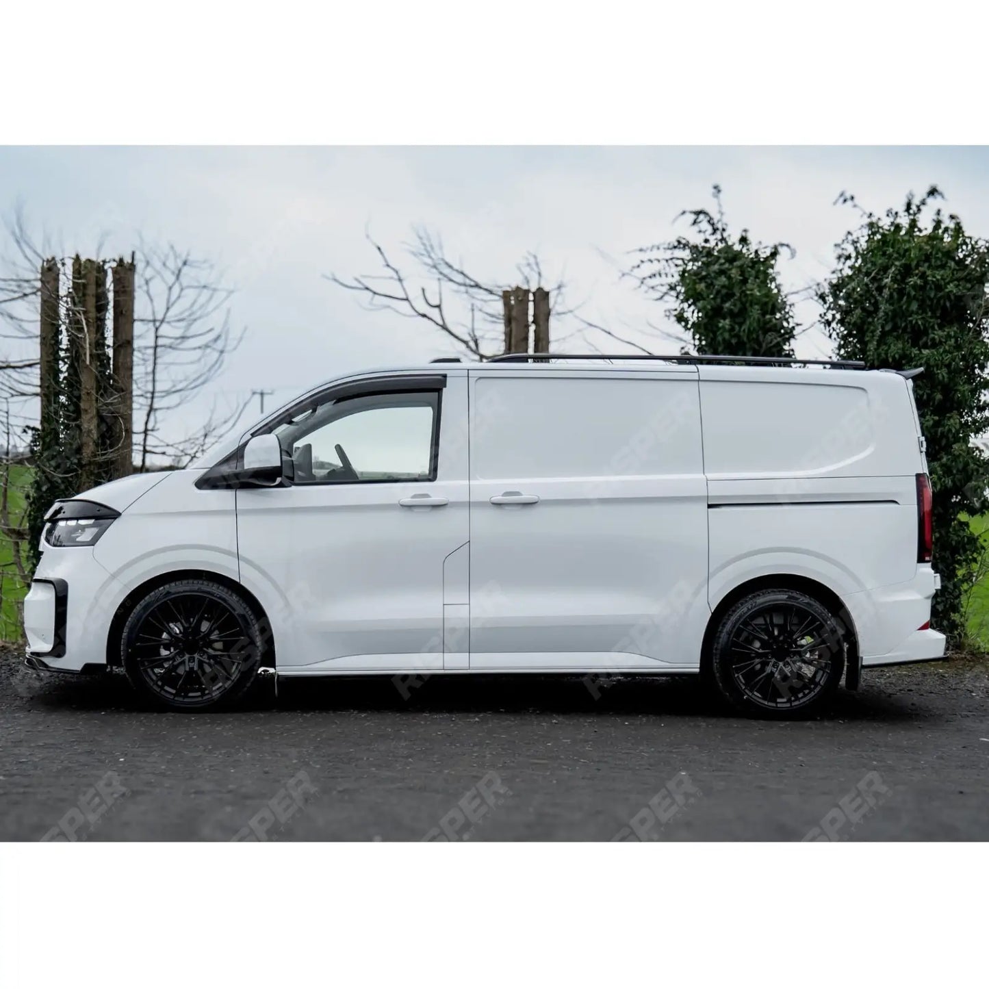Ridge KN12 Gloss Black 6X120 20 Inch Alloys With Tyre & TPMS Package 245/40/20