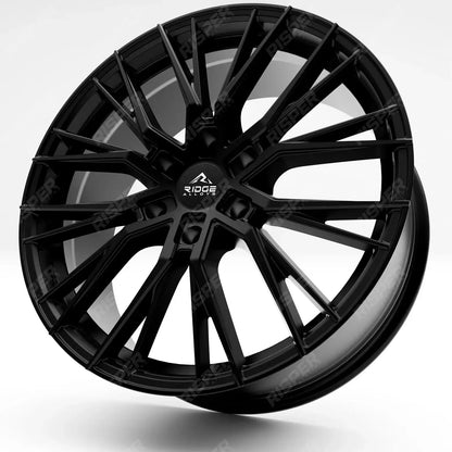 Ridge KN12 Satin Black 6X120 20 Inch Alloys With Tyre & TPMS Package 245/40/20