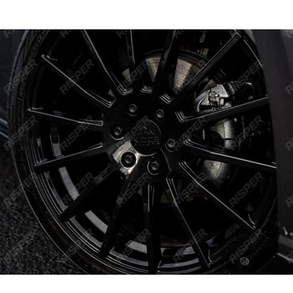Ridge KN14 Gloss Black 6X120 20 Inch Alloys With Tyre & TPMS Package 245/40/20