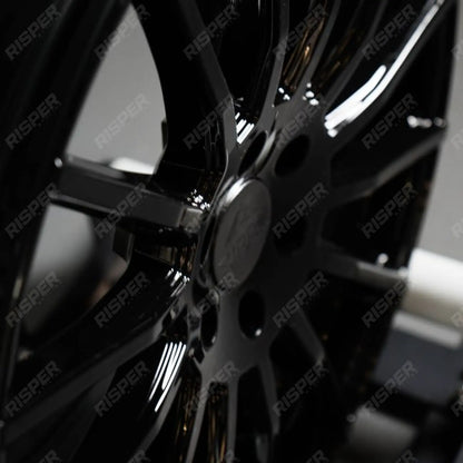 Ridge KN14 Gloss Black 6X120 20 Inch Alloys With Tyre & TPMS Package 245/40/20