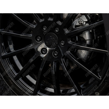 Ridge KN14 Gloss Black 6X120 20 Inch Alloys With Tyre & TPMS Package 245/40/20