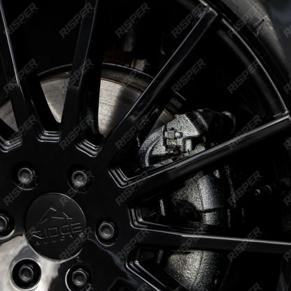 Ridge KN14 Gloss Black 6X120 20 Inch Alloys With Tyre & TPMS Package 245/40/20