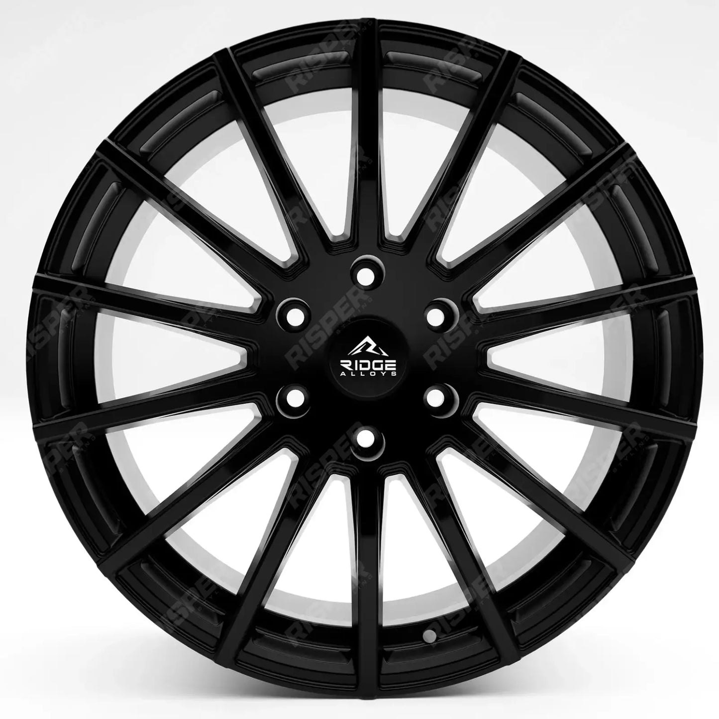 Ridge KN14 Satin Black 6X120 20 Inch Alloys With Tyre & TPMS Package 245/40/20
