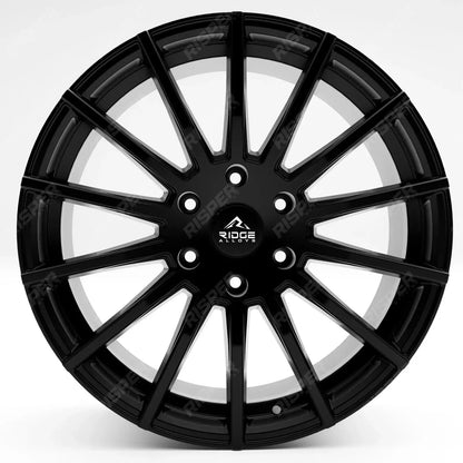 Ridge KN14 Satin Black 6X120 20 Inch Alloys With Tyre & TPMS Package 245/40/20