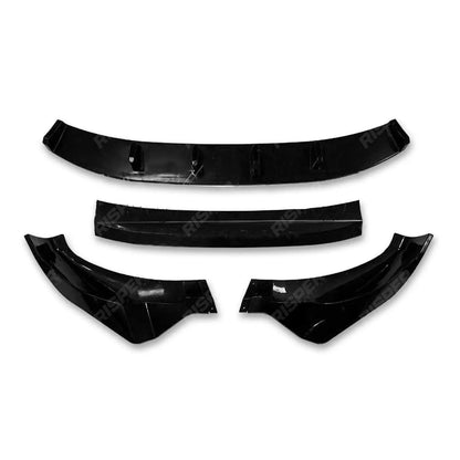 Front Splitter Lip In Gloss Black For BMW X3 G01 M Sport 2018-2021