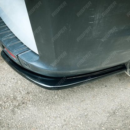 Risper Rear Bumper Splitters Gloss Black For Ford Transit Custom 2012-2023