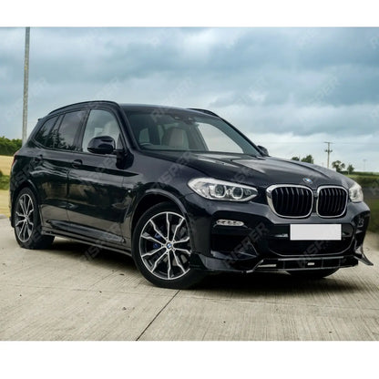 RISPER Side Skirt Splitters Gloss Black For BMW X3 G01 M Sport 2018-2021