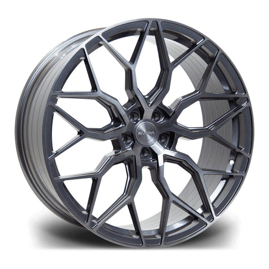 Riviera Rf108 Carbon Grigio “ 20 Inch Alloy “ 5x120 - Qty1 - TMC Motorsport