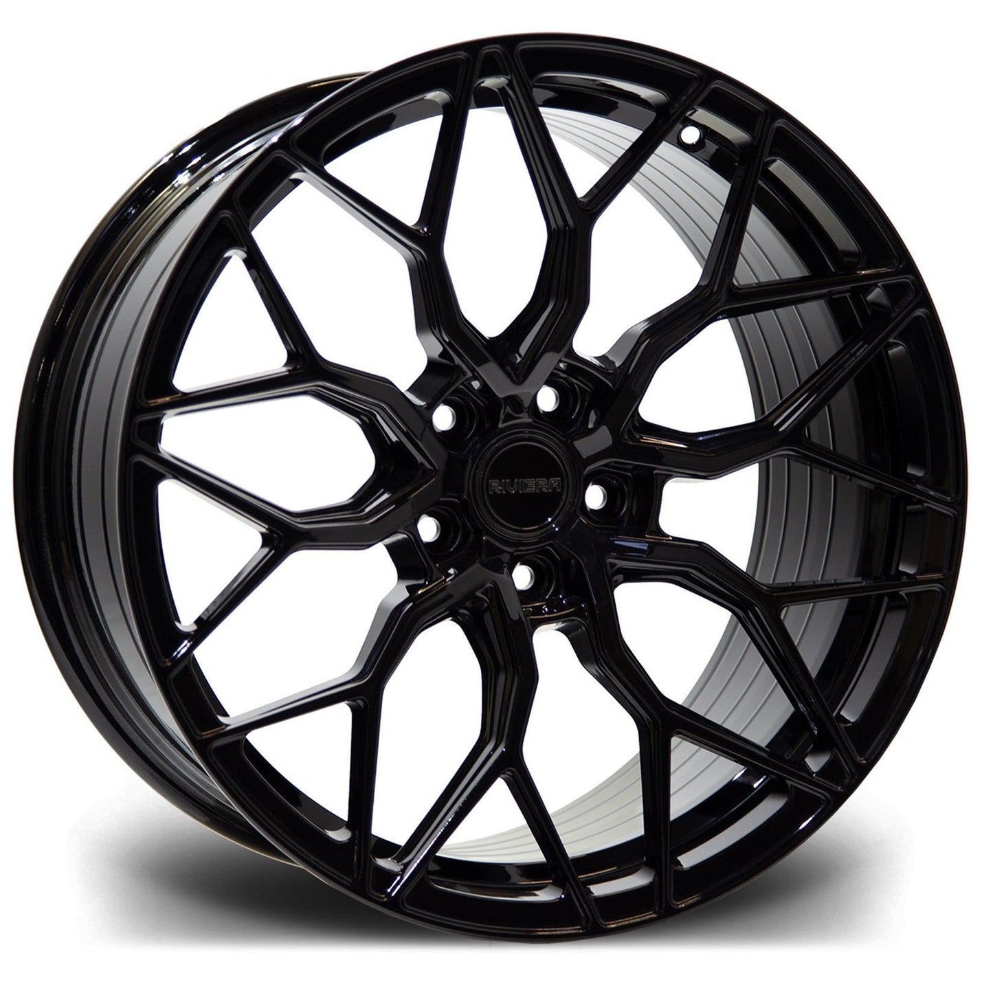 Riviera Rf108 Gloss Black 23 Inch Alloy “ 5x120 35 72.5 - Qty 1 - TMC Motorsport