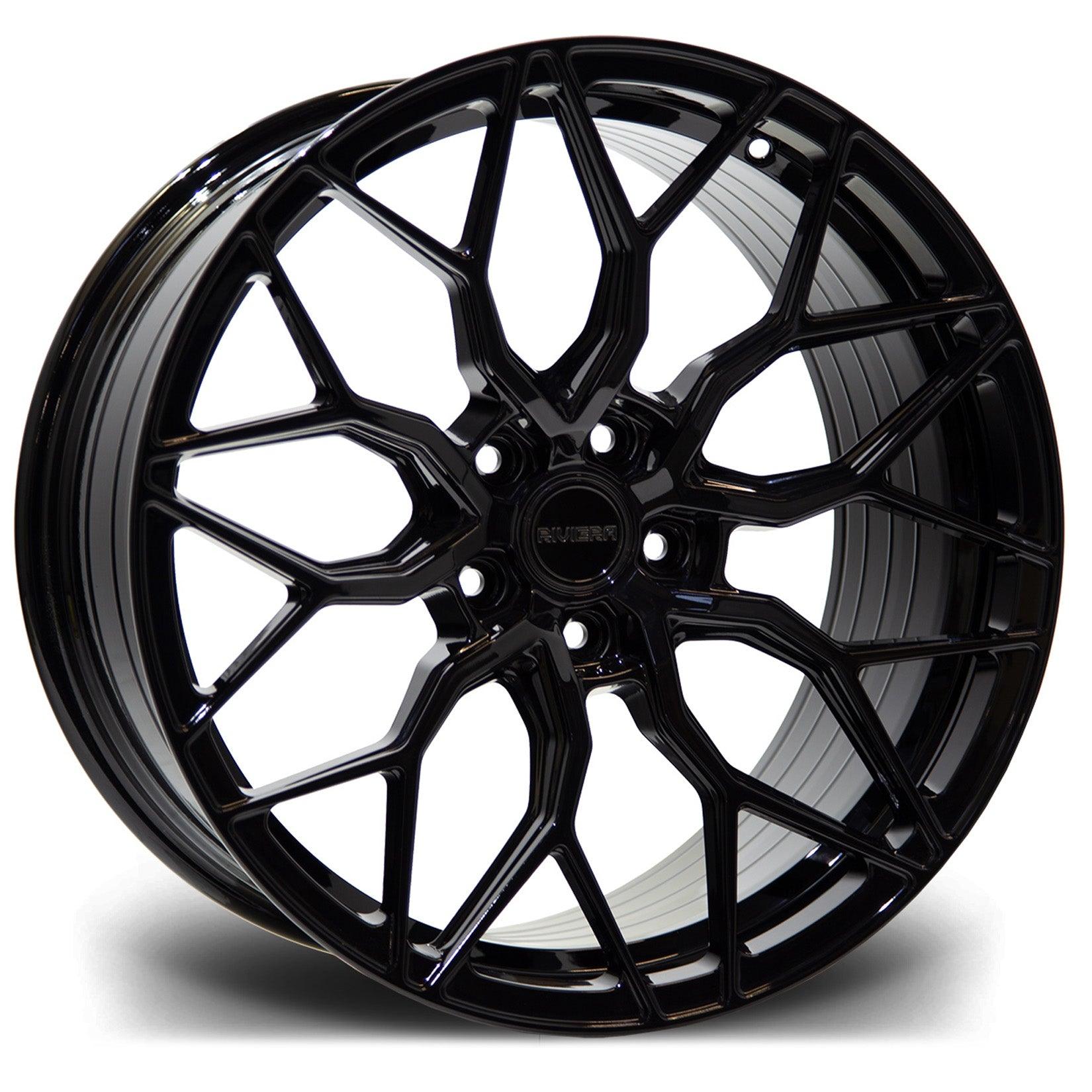 Riviera Rf108 Gloss Black 23 Inch Alloy “ 5x120 35 72.5 - Qty 1 - TMC Motorsport