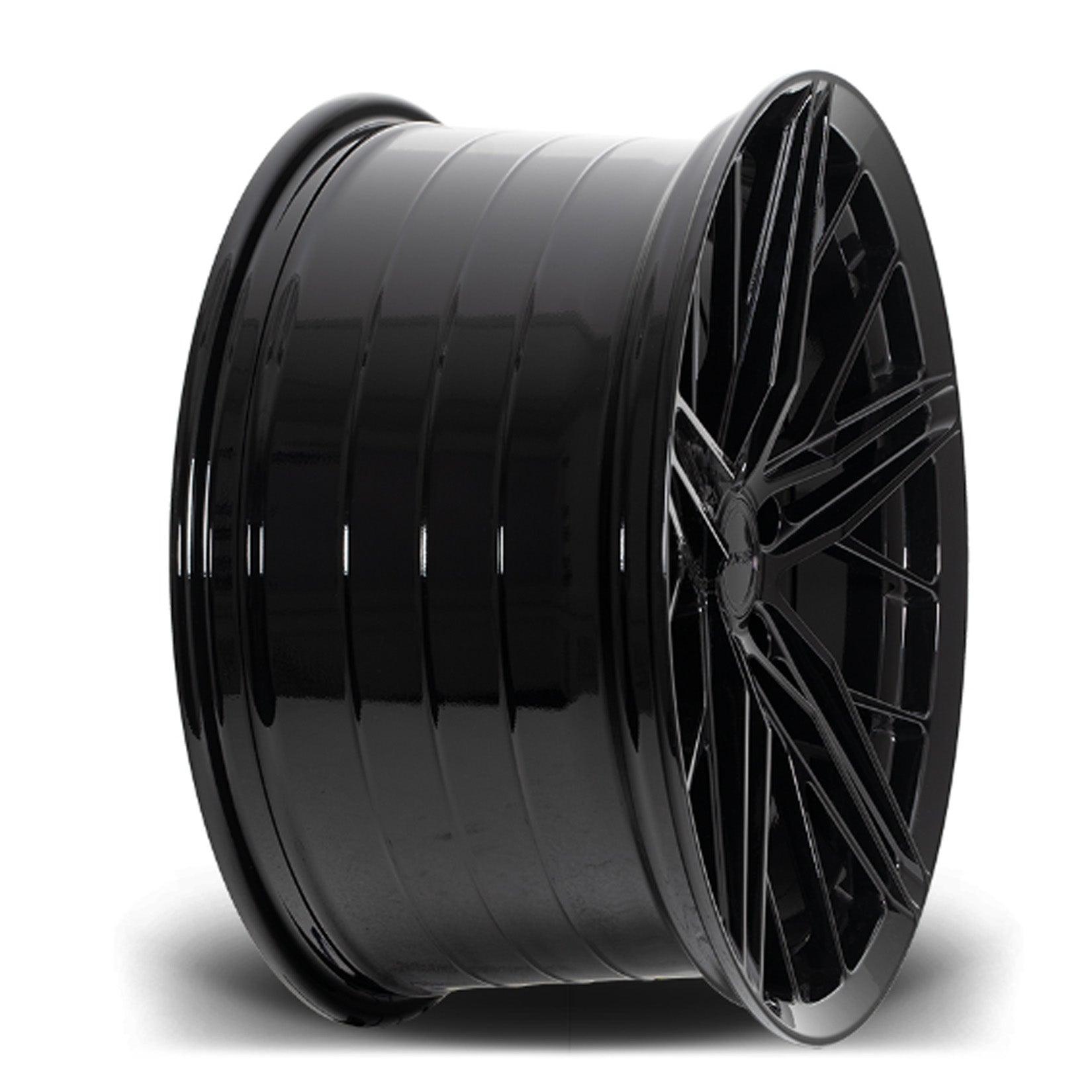 Riviera Rf4 20x8.5 5x120 35 72.5 Alloy In Gloss Black “ 5x120 - TMC Motorsport