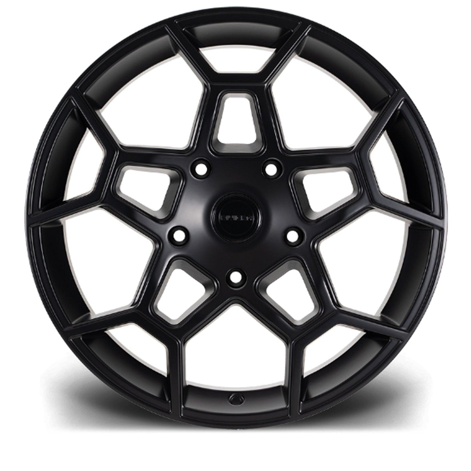 Riviera Rtr 20 Inch Alloys “ 5×160 “ 20×8 Satin Black - Qty1 - TMC Motorsport