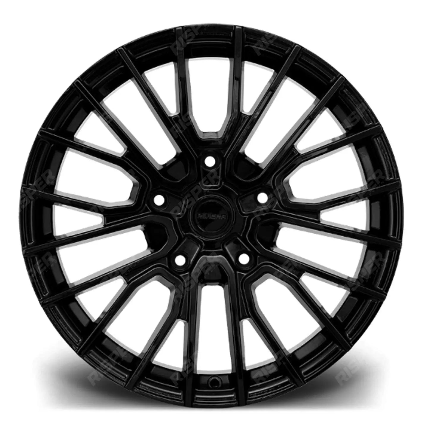 Riviera Rtz 20x8 5x120 45 72.6 Alloy In Gloss Black – Qty1