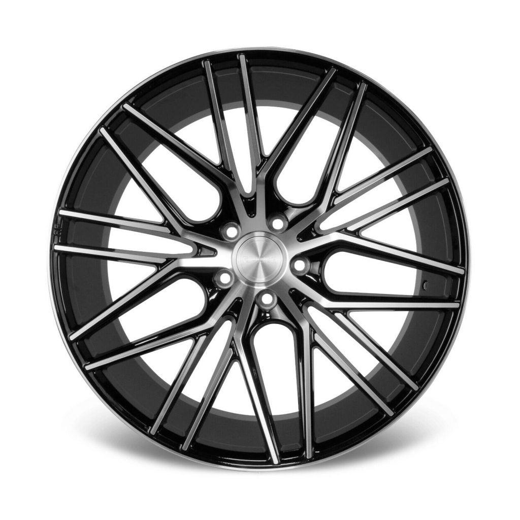 Riviera Rv130 Black Polished “ 22 Inch Alloys “ 5x120 - Qty1 - TMC Motorsport