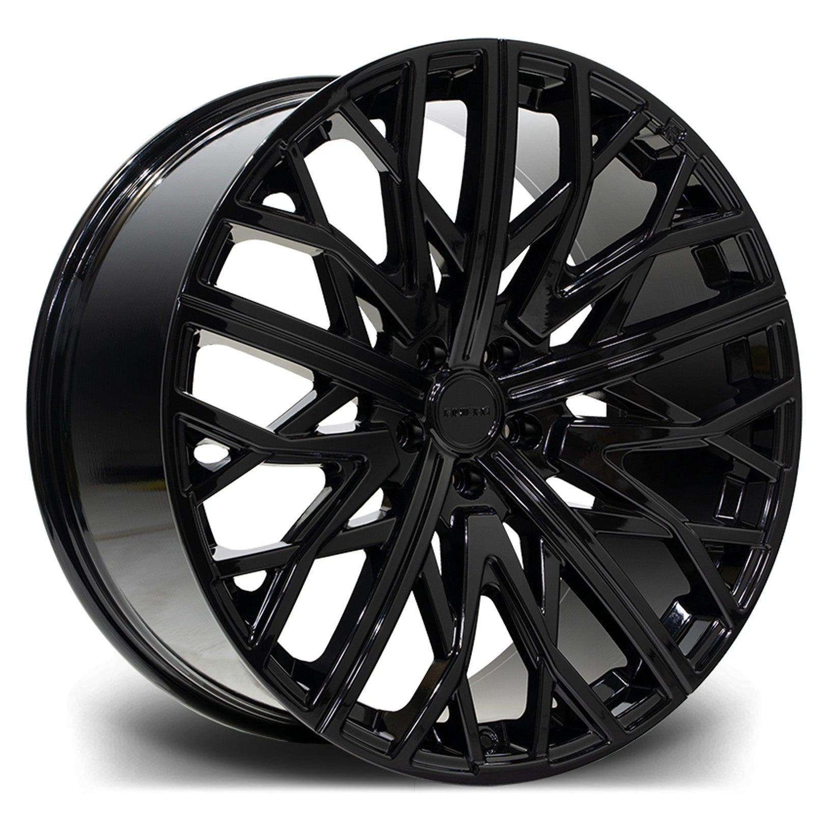 Riviera Rv131 Gloss Black 23 Inch Alloy “ 5x120 35 74.1 - Qty 1 - TMC Motorsport