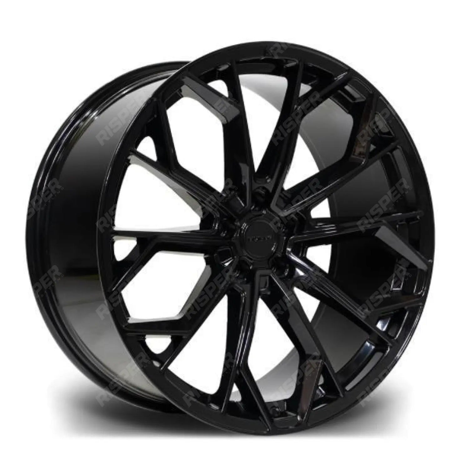 RIVIERA RV133 GLOSS BLACK 22 INCH ALLOYS-5X120 - QTY1