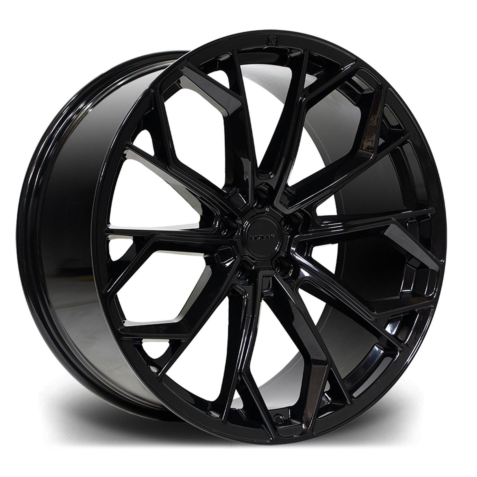 Riviera Rv133 Gloss Black 23 Inch Alloys “ 5x120 35 74.1 “ Qty 1 - TMC Motorsport