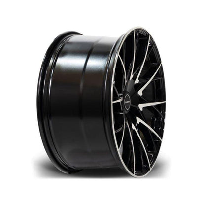 Riviera Rv197 Black Polished “ 20 Inch Alloys “ 5x120 - Qty1 - TMC Motorsport
