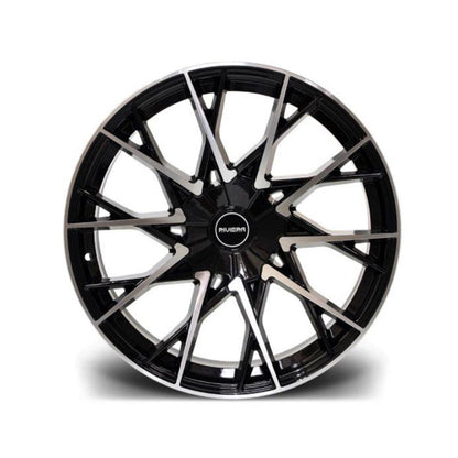 Riviera Rv197 Black Polished “ 20 Inch Alloys “ 5x120 - Qty1 - TMC Motorsport