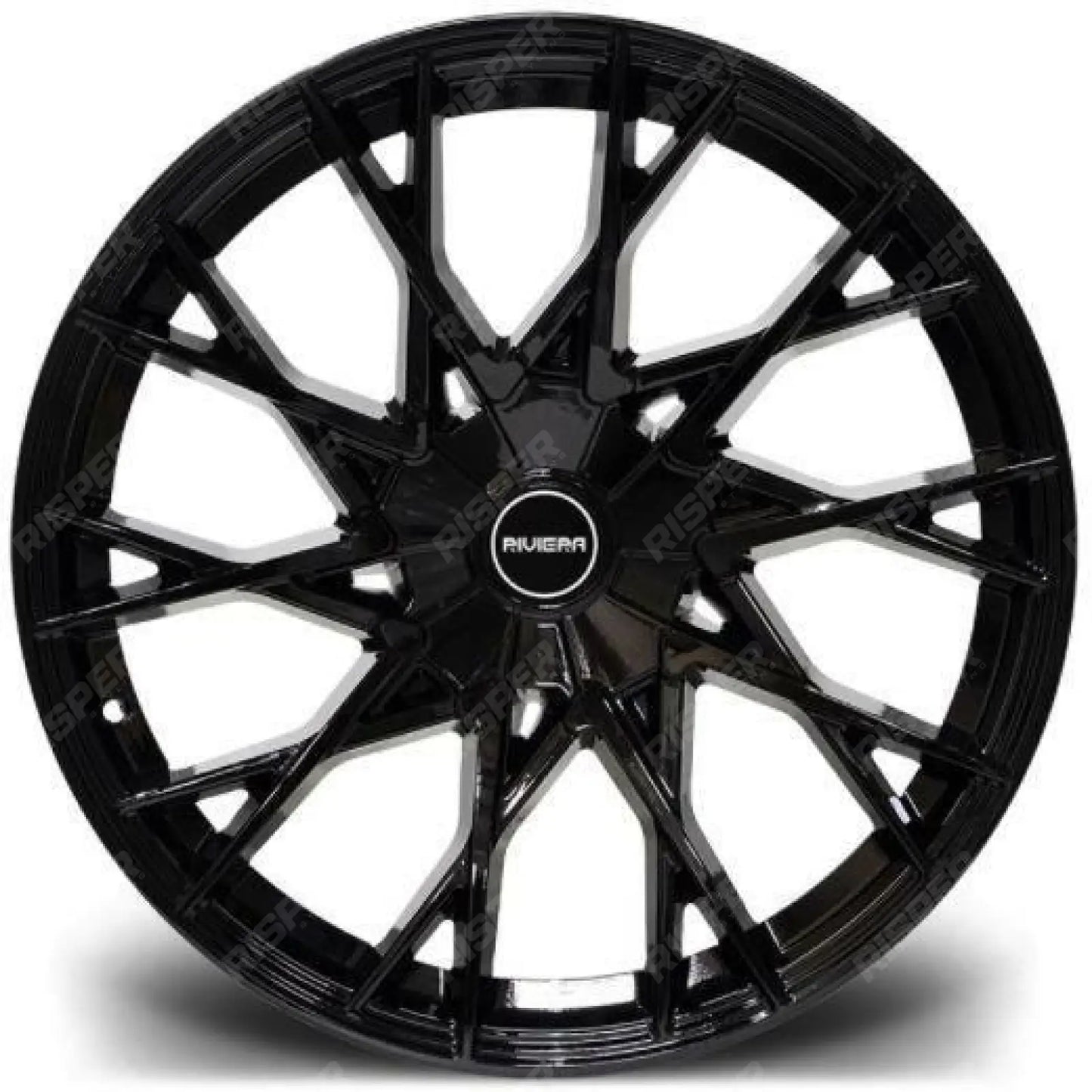Riviera Rv197 Gloss Black – 20 Inch Alloys  – 5x160 - Qty1