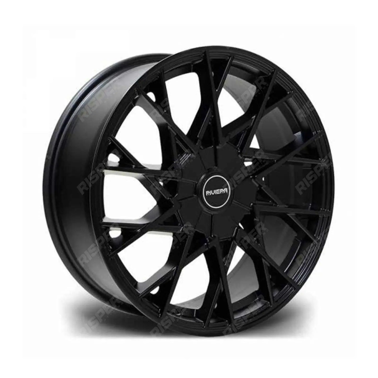Riviera Rv197 Gloss Black – 20 Inch Alloys  – 5x160 - Qty1