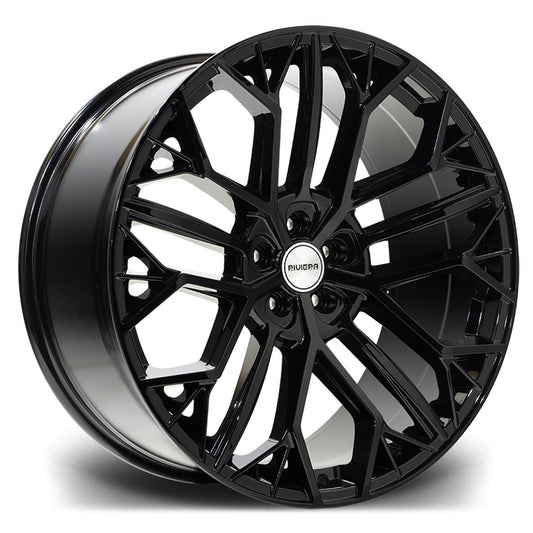 Riviera Rv198 Alloys “ 22 Inch 5×112 In Gloss Black Qty 1 - TMC Motorsport