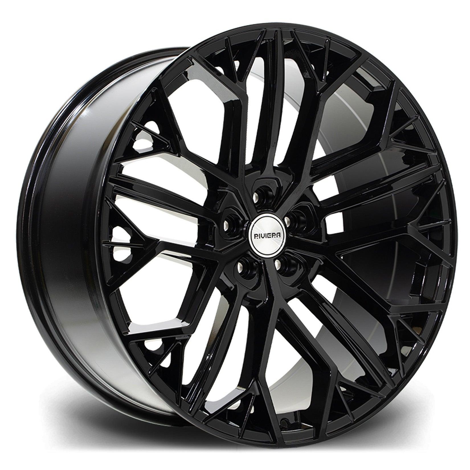 Riviera Rv198 Alloys “ 22 Inch 5×120 In Gloss Black Qty 1 - TMC Motorsport