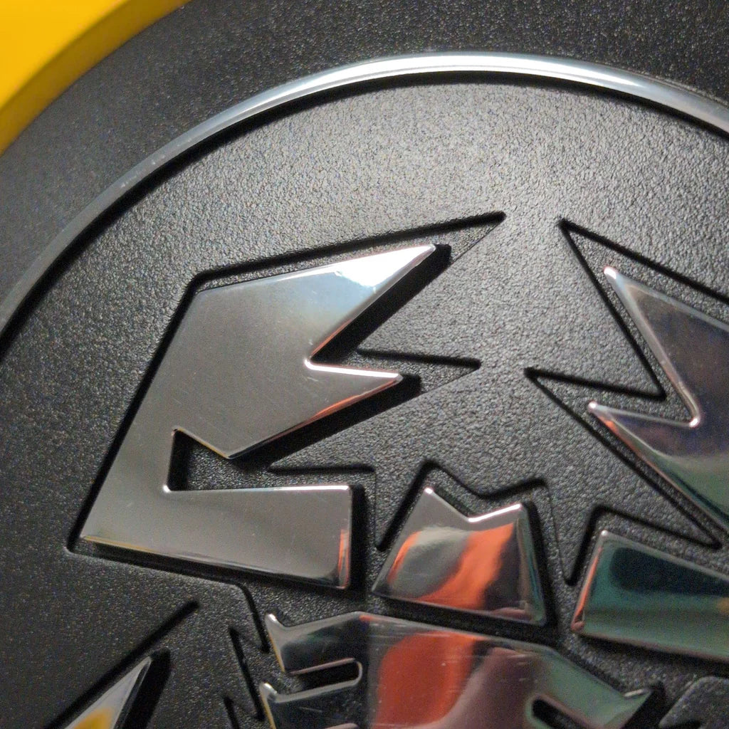 Genuine Abarth Alloy Wheel Centre Cap – Bordo Yellow – 500 / Punto Evo Abarth