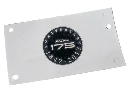 Genuine Abarth 695 Rivale 'Riva 175' Anniversary Pillar Badge – 500 / 595 / 695