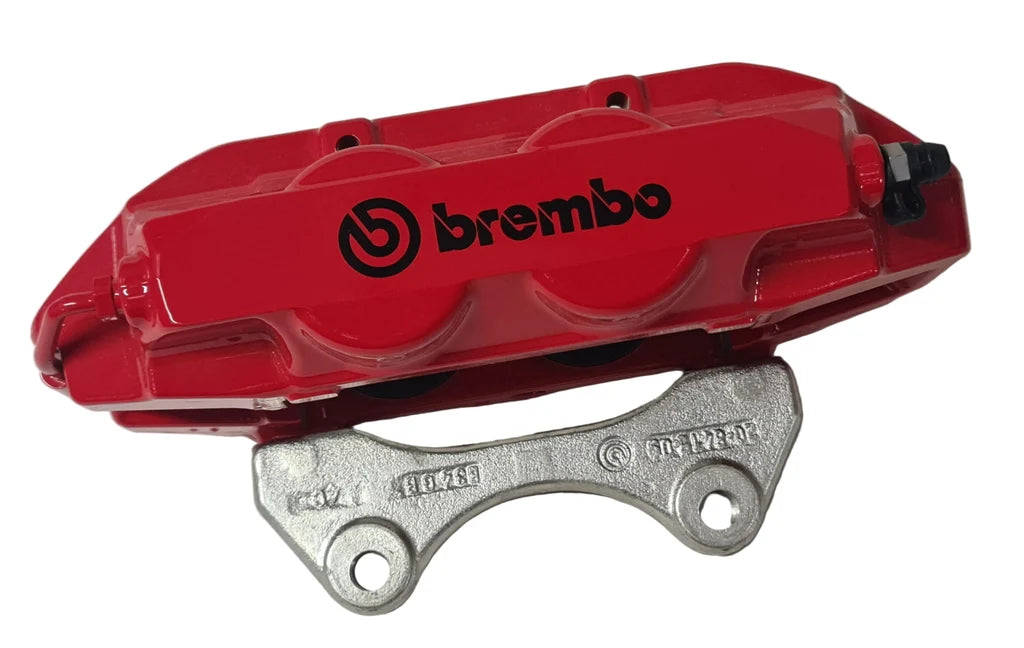 Genuine Abarth Brembo Front Brake Caliper, Nearside / Left Hand, Red – 595 Competizione / 695 Tributo Ferrari