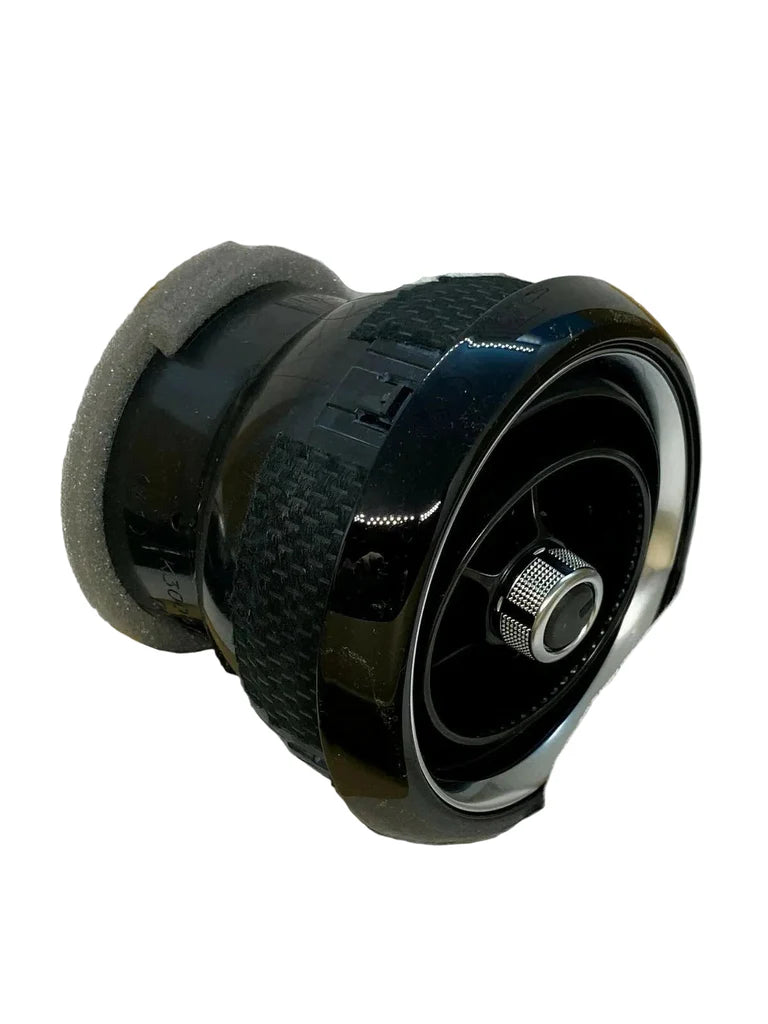 Genuine Abarth / Fiat Air Vents (Set of Three) – Piano Black – 124 Spider