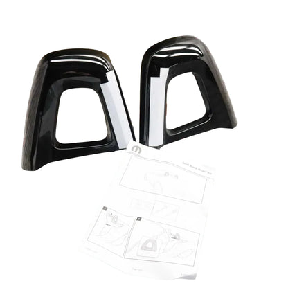 Genuine Abarth / Fiat Seat Bar Cladding – Piano Black – 124 Spider