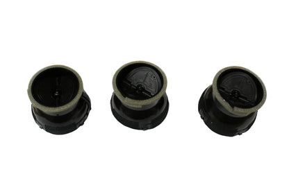 Genuine Abarth / Fiat Air Vents (Set of Three) – Gloss Red – 124 Spider