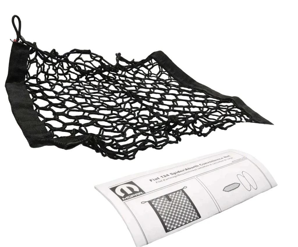 Genuine Abarth Boot Cargo Net - 124 Spider