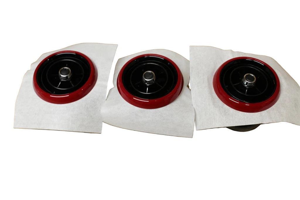 Genuine Abarth / Fiat Air Vents (Set of Three) – Gloss Red – 124 Spider
