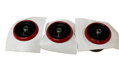 Genuine Abarth / Fiat Air Vents (Set of Three) – Gloss Red – 124 Spider