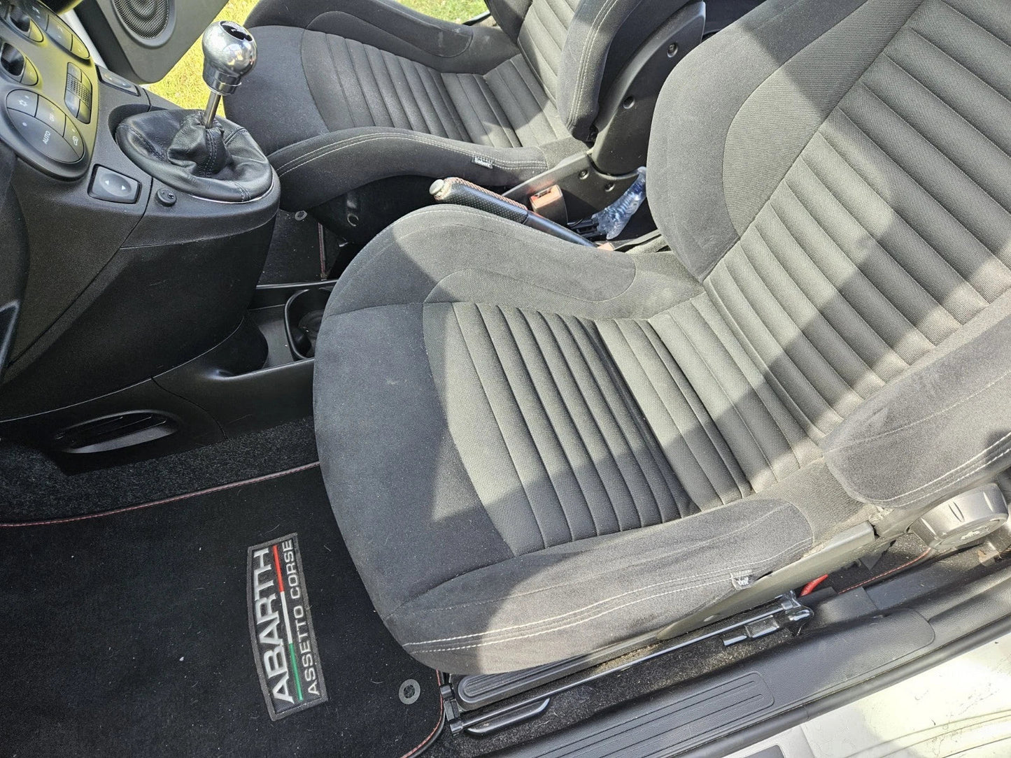 Used Genuine Abarth Sabelt 70 GT Alcantara Front Seats Only - TMC Motorsport