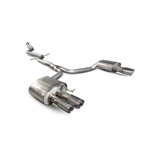Scorpion Exhausts - Audi A5 B8 2.0 TFSI 2012 To 2016 Non-Resonated Cat-Back System SAUS073 - TMC Motorsport