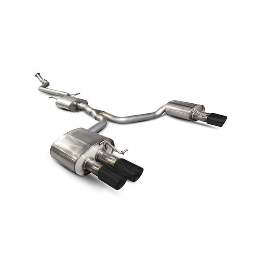 Scorpion Exhausts - Audi A5 B8 2.0 TFSI 2012 To 2016 Resonated Cat-Back System SAU073C - TMC Motorsport