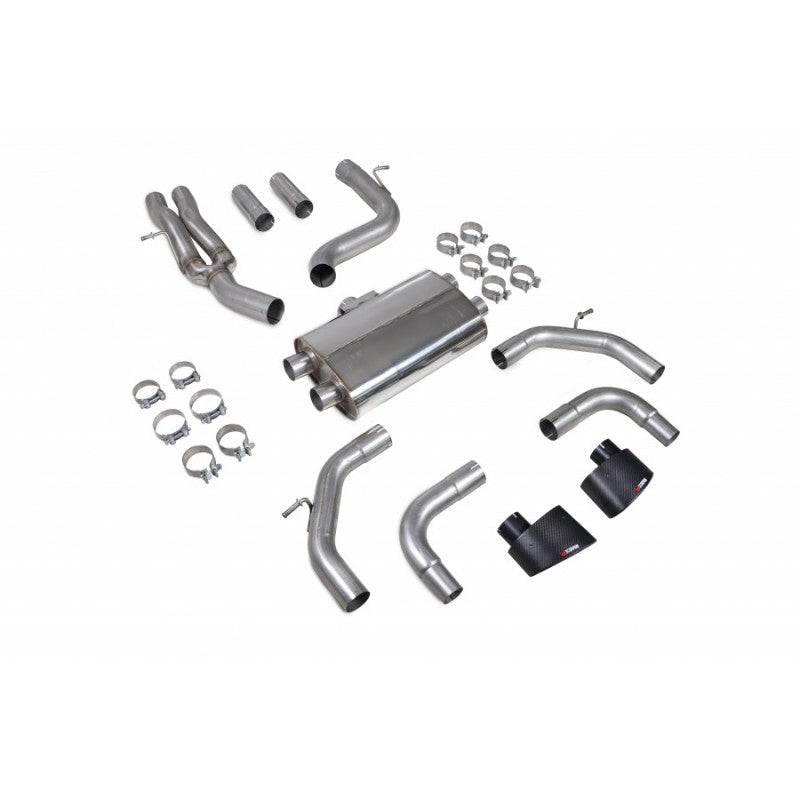 Scorpion Exhausts - Audi RS3 8V Pre-Facelift Sportback Non Resonated Cat-Back Non Valved SAUS107CF - TMC Motorsport