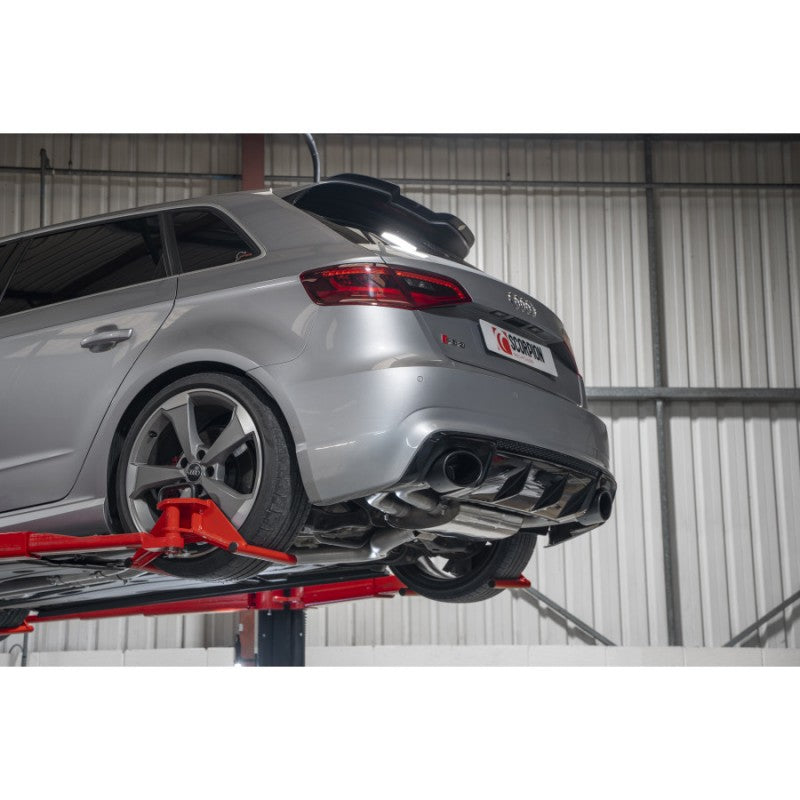 Scorpion Exhausts - Audi RS3 8V Pre-Facelift Sportback Non Resonated Cat-Back Non Valved SAUS107CF - TMC Motorsport