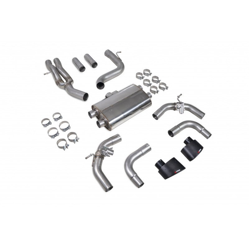 Scorpion Exhausts - Audi RS3 8V Pre-Facelift Sportback Non Resonated Cat-Back With Valves SAUS106CF - TMC Motorsport