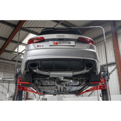 Scorpion Exhausts - Audi RS3 8V Pre-Facelift Sportback Resonated Cat-Back With Valves SAU106CF - TMC Motorsport