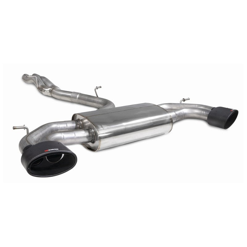 Scorpion Exhausts - Audi RS3 Saloon 8V Non Resonated Cat-Back / GPF Back System With No Valves SAUS084CF - TMC Motorsport