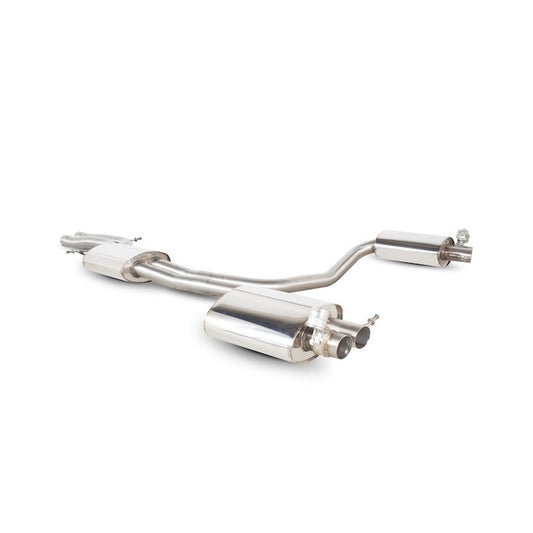 Scorpion Exhausts - Audi RS4 B8 4.2 FSI Quattro Avant/RS5 B8 4.2 V8 Coupe Resonated Half System Inc Active Exhaust Valve SAU048 - TMC Motorsport