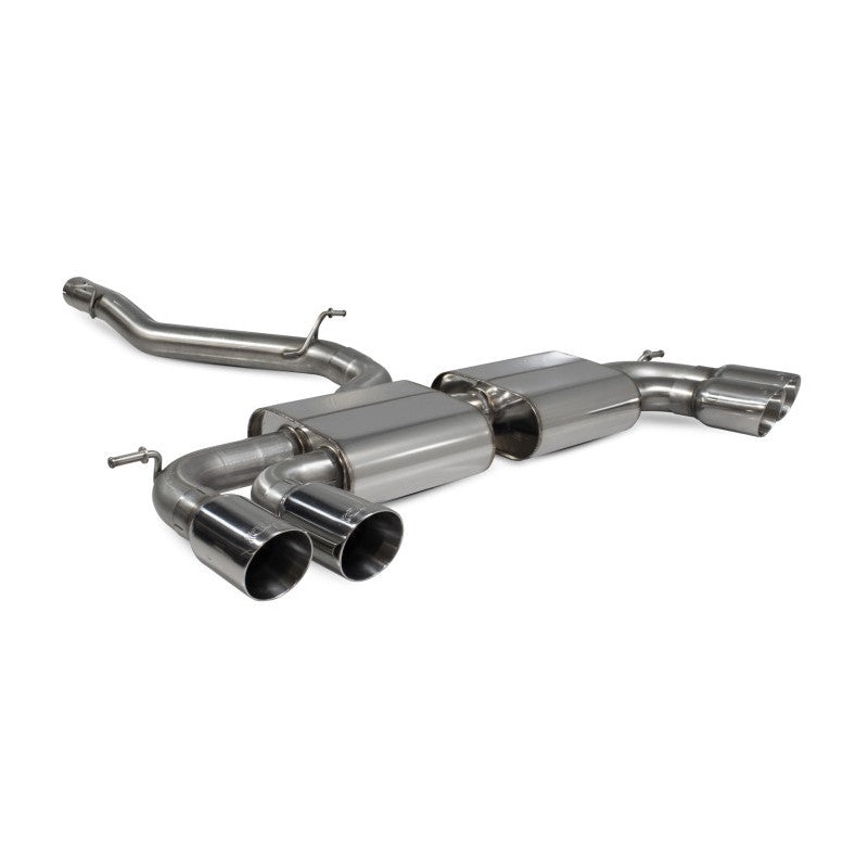Scorpion Exhausts - Audi S3 8V 2.0T 3 Door & Sportback Non Resonated Cat-Back / GPF Back System NON VALVED SAUS109 - TMC Motorsport