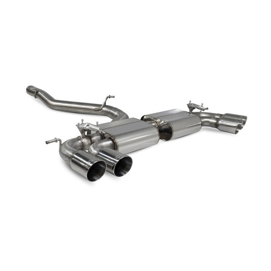 Scorpion Exhausts - Audi S3 8V 2.0T 3 Door & Sportback Non Resonated Cat-Back / GPF Back System Valved SAUS108 - TMC Motorsport